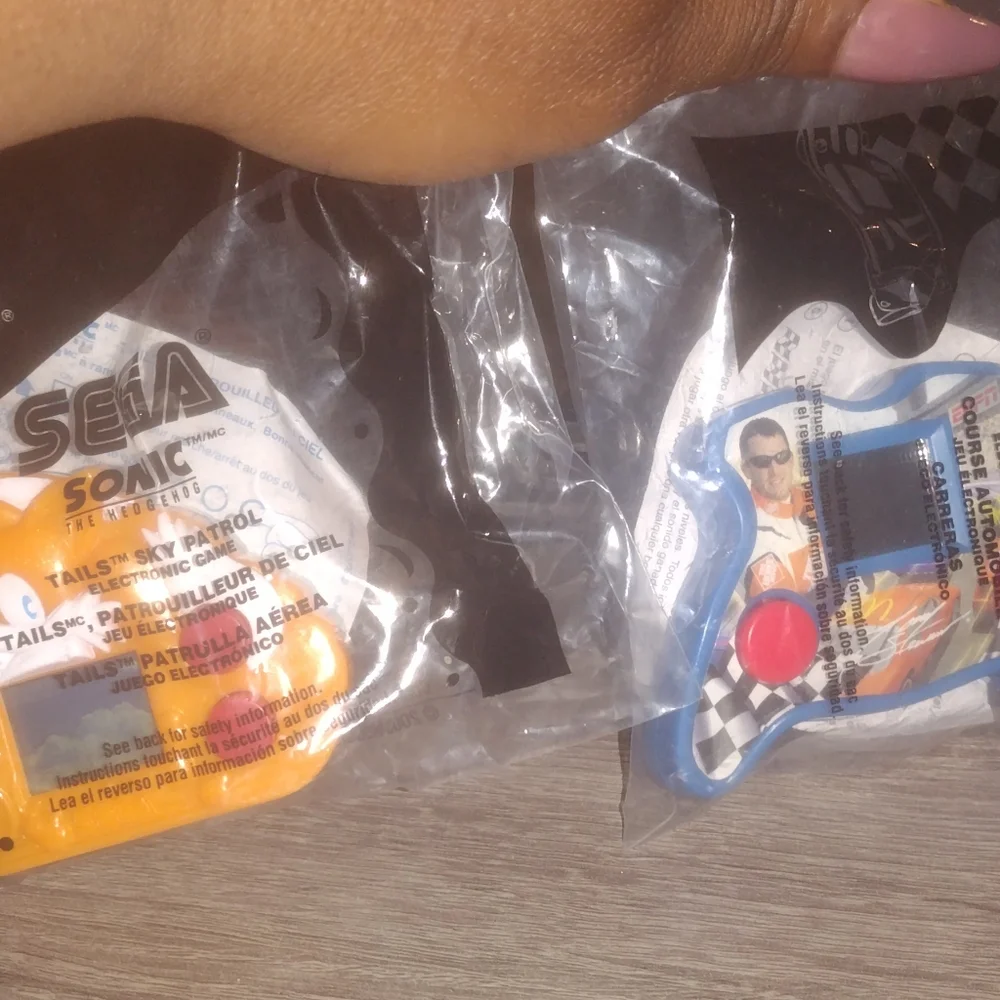 McDonald's handheld games 2pc lot
